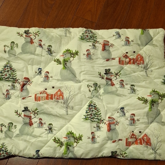 Pottery Barn Snowman Sham/Pillowcase New - Picture 5 of 8